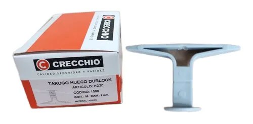 TARUGO ANCLAJE P/DURLOCK 8MM (20 MM LARGO)