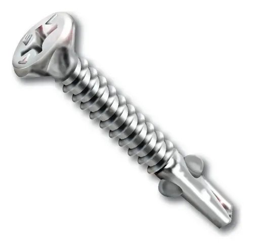 TORNILLO TEL-DRY ALAS C/ESTRIAS ZN 10 X 1,1/2 GRANEL
