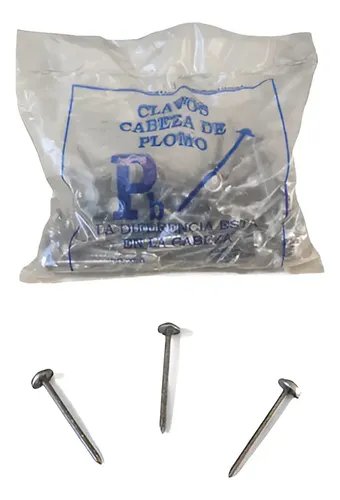 CLAVOS CABEZA PLOMO 4"
